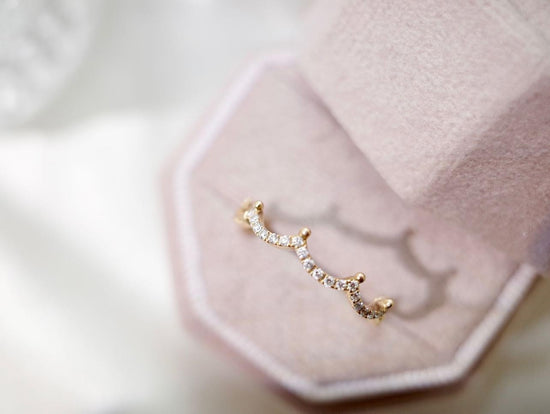 需訂製-18K GOLD DIAMOND RING | Drw0088