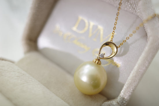 18K GOLD THE SOUTH SEA PEARLS NECKLACE | Pn0004