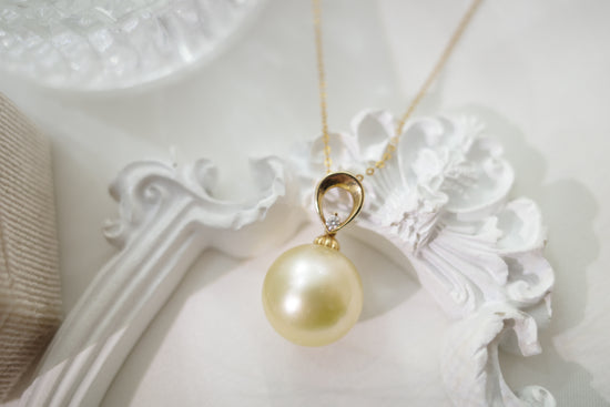 18K GOLD THE SOUTH SEA PEARLS NECKLACE | Pn0004