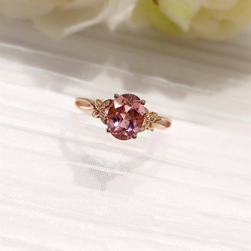 需訂製-18K GOLD TOURMALINE RING Grto
