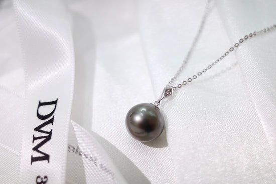 18K GOLD TAHITIAN PEARL NECKLACE | Pn0008