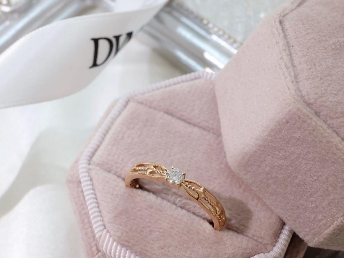 需訂製-18K GOLD DIAMOND RING | Drw0084