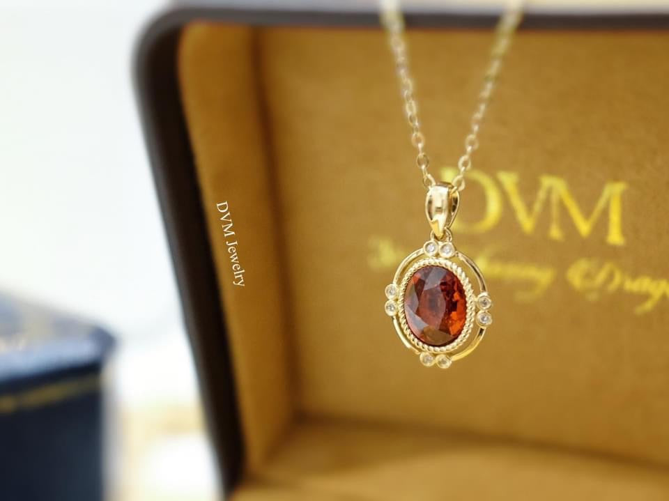 需訂製-18K GOLD FANTA STONE PENDANT | Gpf0001