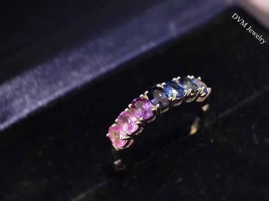 需訂製-18K GOLD PURPLE SAPPHIRE RING  | Grr0012