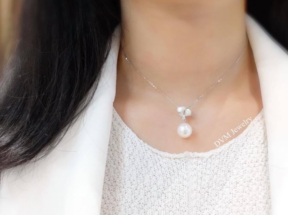 需訂製-18K GOLD SHELL&PEARL NECKLACE | Pb0006