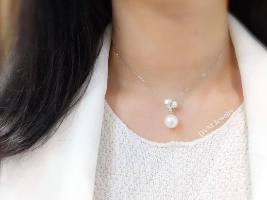 需訂製-18K GOLD SHELL&PEARL NECKLACE | Pb0006