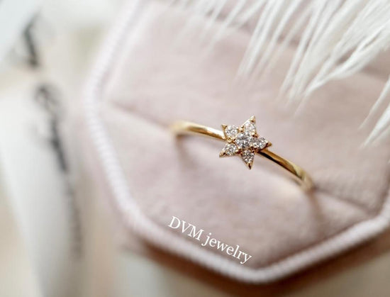 需訂製-18K GOLD DIAMOND RING | Drw0041