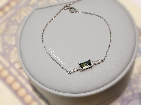 需訂製-18K GOLD TOURMALINE BRACELET | Gbto0001