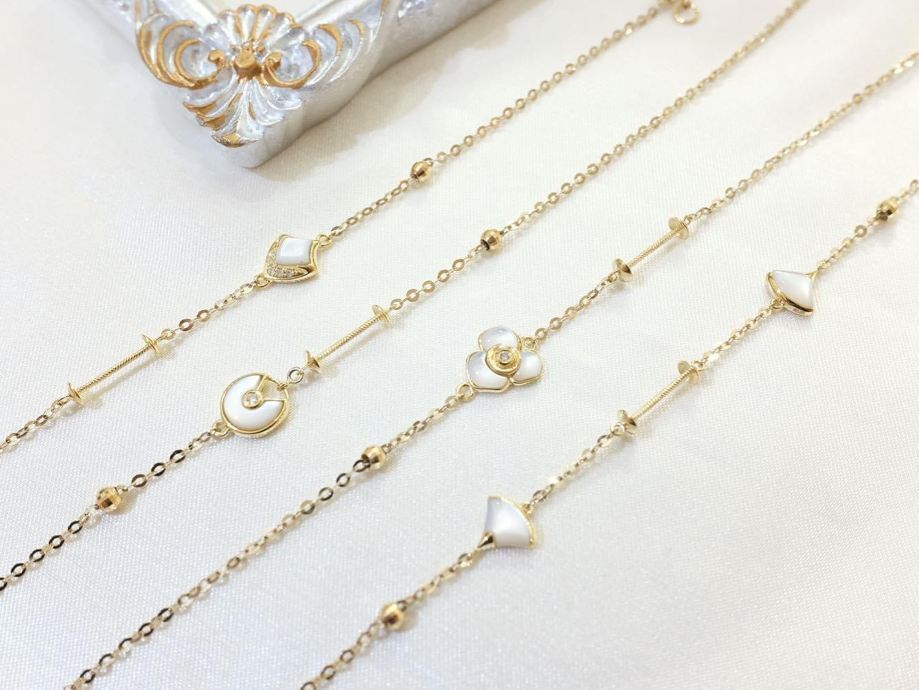 需訂製-18K GOLD PEARL BRACELET | Pb0010