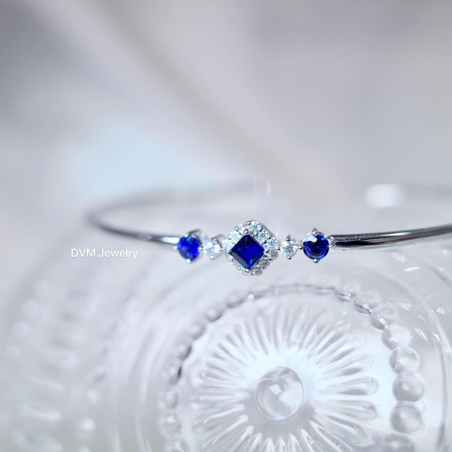 需訂製-18K GOLD SAPPHIRE BRACELET | Gbs0007