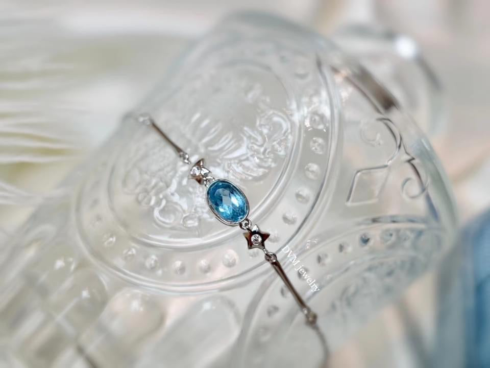 需訂製-18K GOLD TOPAZ BRACELET | Gbtp0001