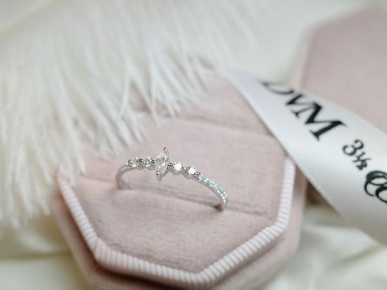 需訂製-18K GOLD DIAMOND RING | Drw0051