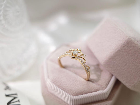 需訂製-18K GOLD DIAMOND RING | Drw0089