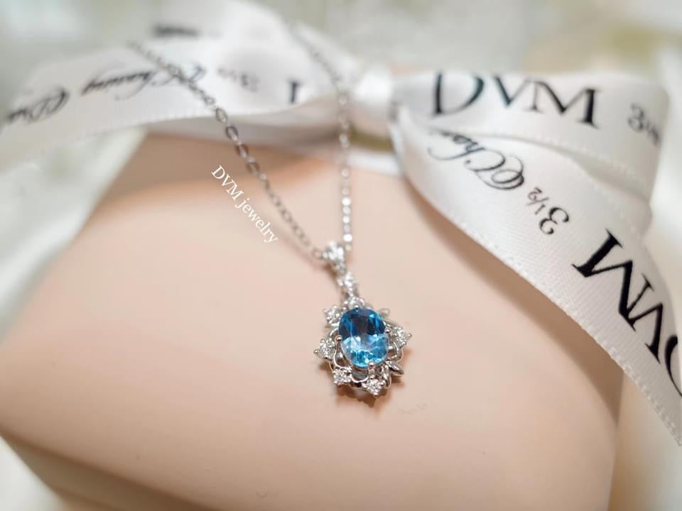 需訂製-18K GOLD TOPAZ PENDANT | Gptp0002