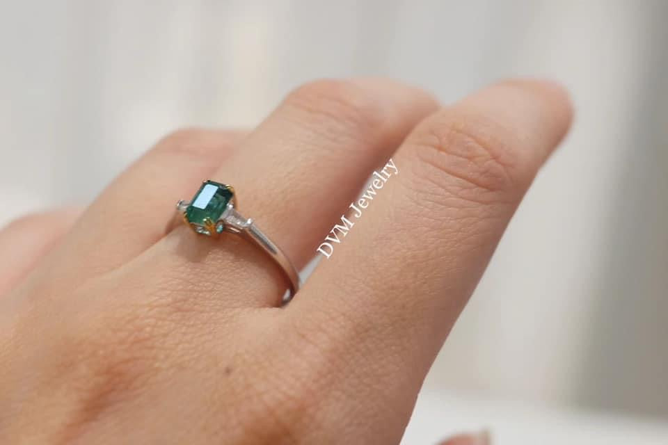 需訂製-18K GOLD EMERAL RING | Gre0001