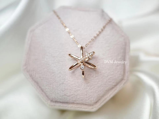 需訂製-18K GOLD DIAMOND NECKLACE | Dnw0014