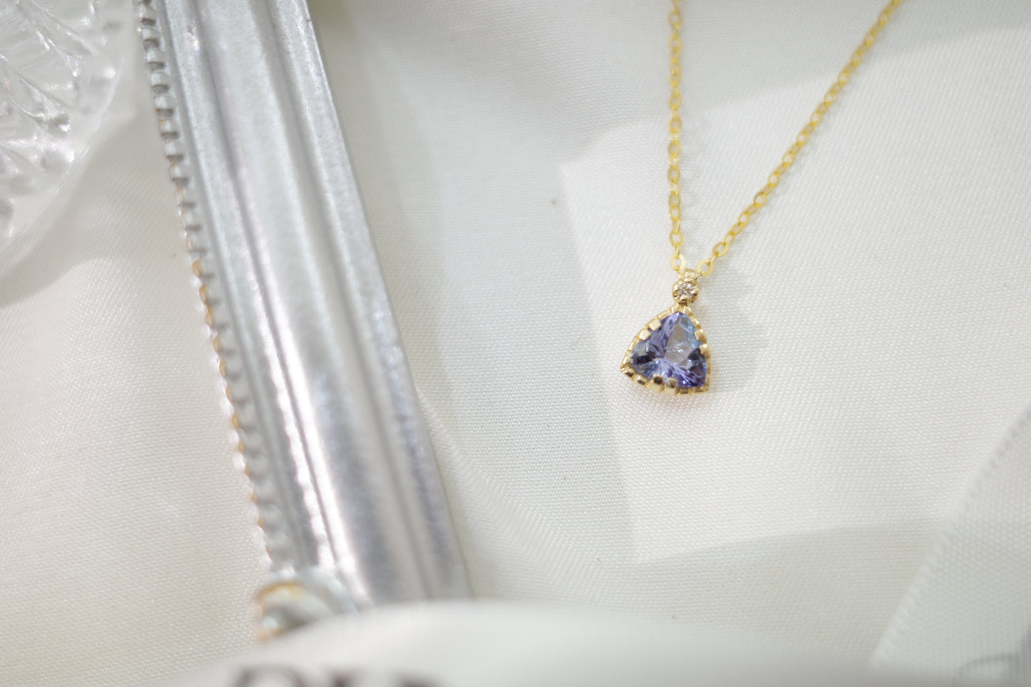 需訂製-18K GOLD TANZANITE NECKLACE | Gnta0003