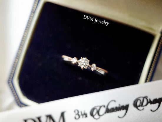 需訂製-18K GOLD DIAMOND RING | Drw0044