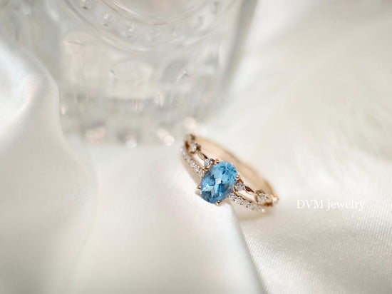 需訂製-18K GOLD TOPAZ RING | Grtp0001