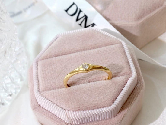 需訂製-18K GOLD DIAMOND RING | Drw0087
