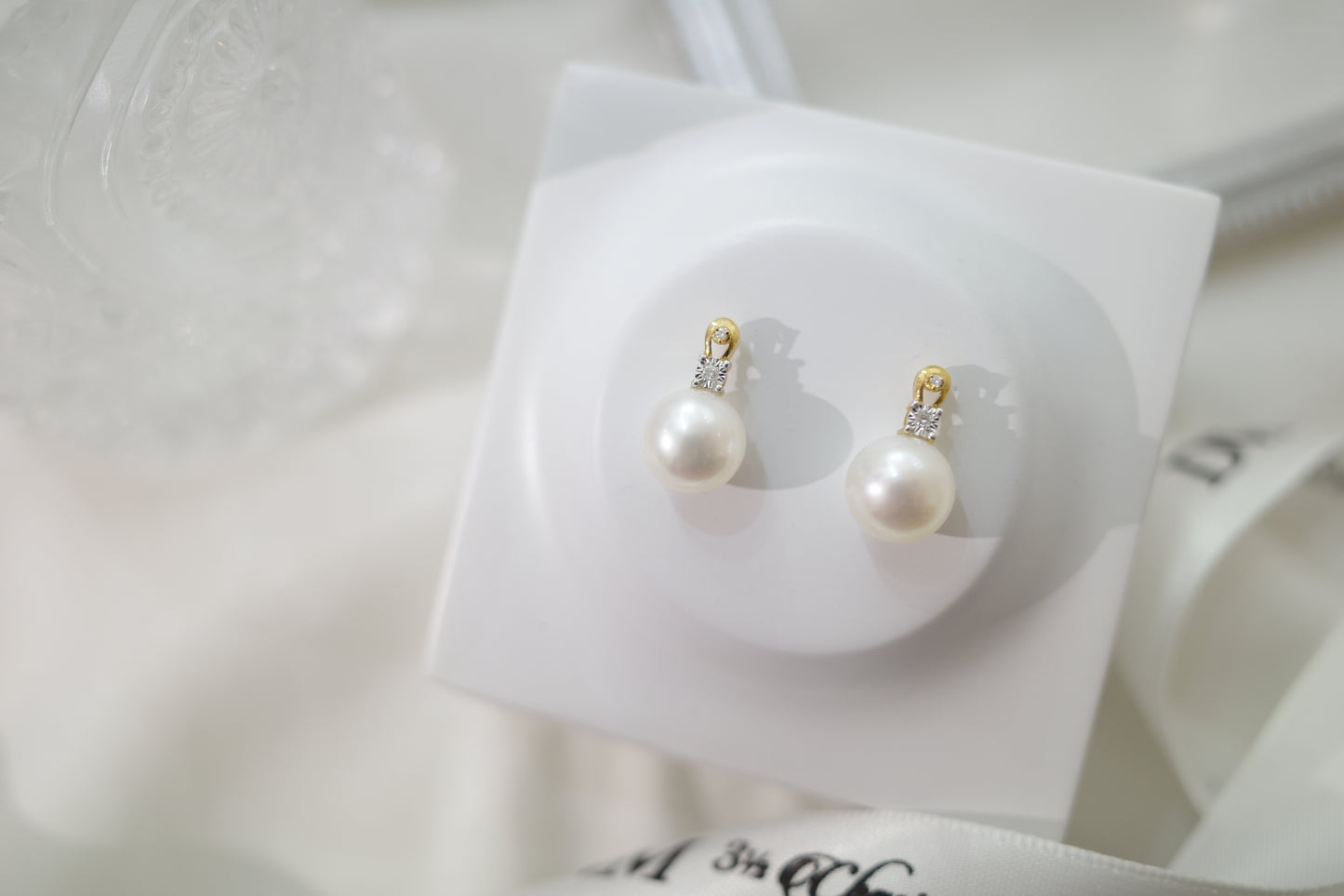 需訂製-18K GOLD PEARL EARRING | Pe0022