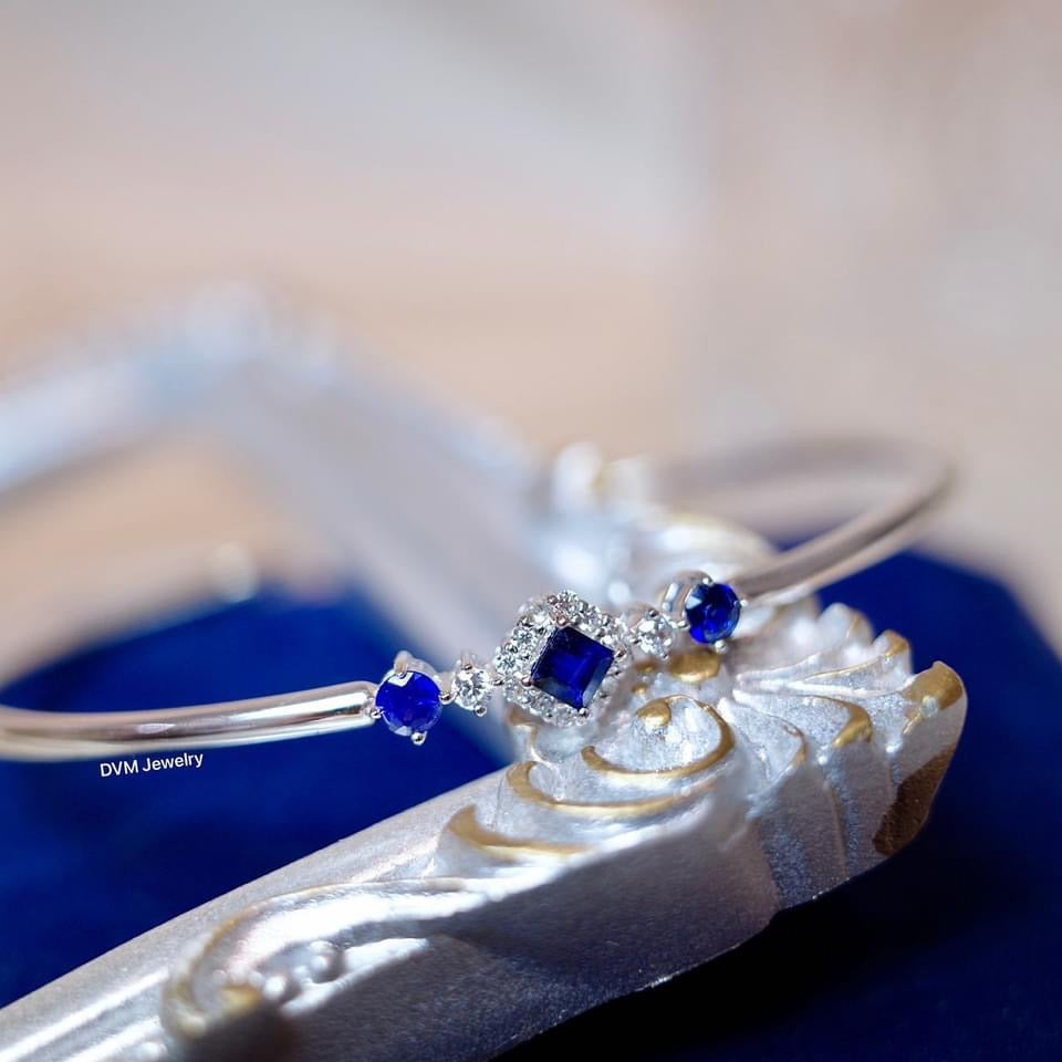 需訂製-18K GOLD SAPPHIRE BRACELET | Gbs0007