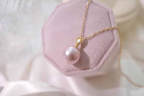 18K GOLD EDISON PEARL NECKLACE | Pn0020