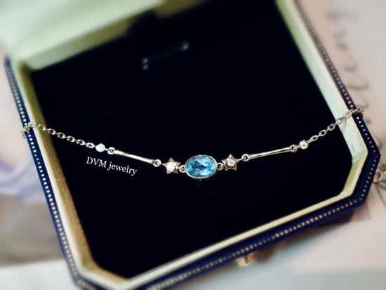 需訂製-18K GOLD TOPAZ BRACELET | Gbtp0001