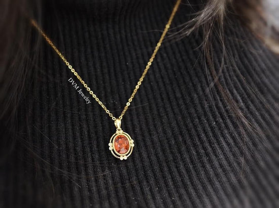 需訂製-18K GOLD FANTA STONE PENDANT | Gpf0001