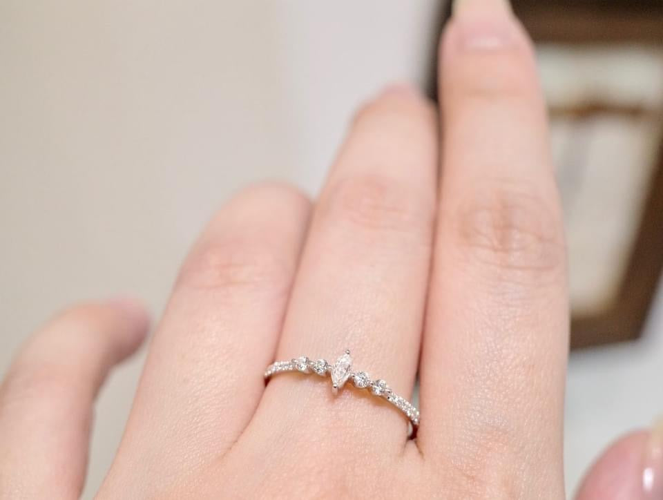 需訂製-18K GOLD DIAMOND RING | Drw0051