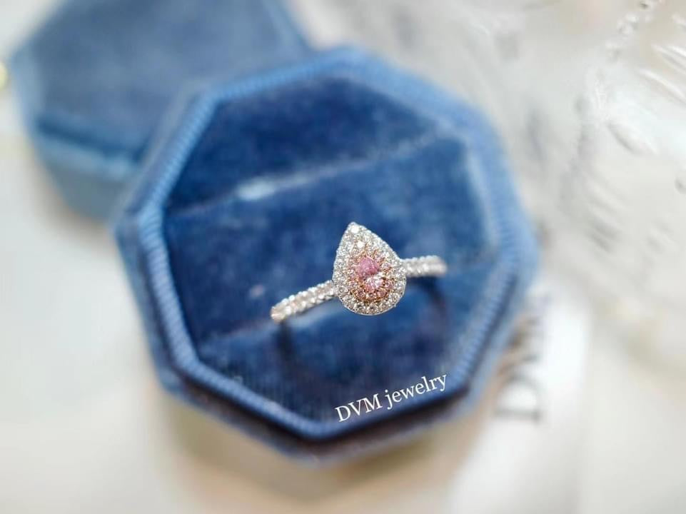 需訂製-18K GOLD PINK DIAMOND RING | Drp0004